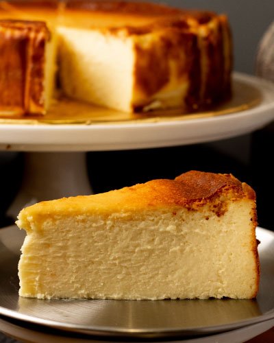 Basque Burnt Cheesecake 4 Basque Burnt Cheesecake